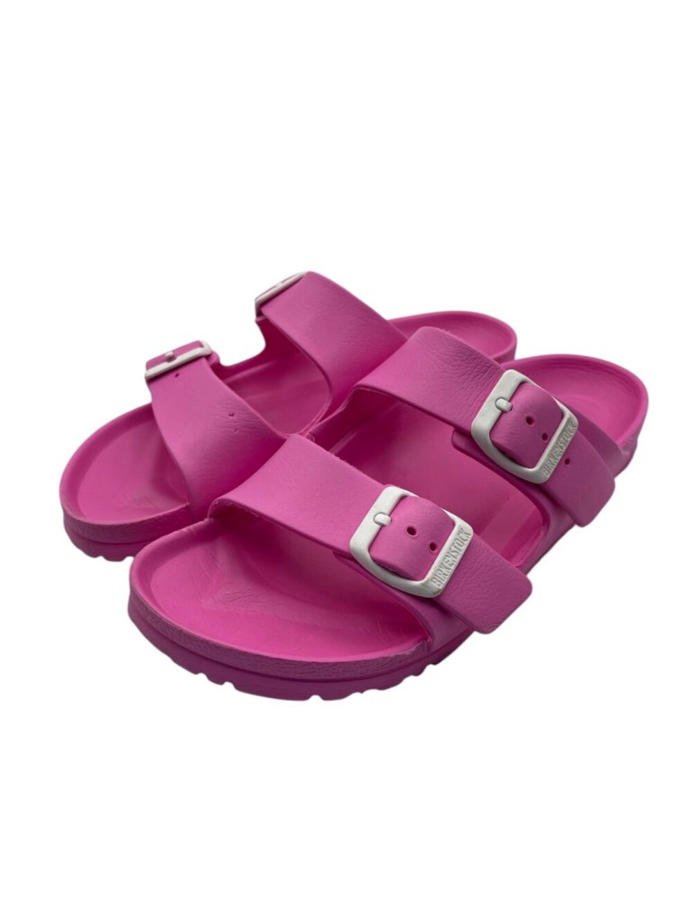 Birkenstock Arizona Essentials EVA Sandal Pink Rubber Size 6 regular width - Picture 4 of 6